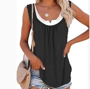 NWOT Women's Black Top